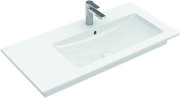 VILLEROY & BOCH VERITY LINE umyvadlo 100 cm, s otvorem pro baterii a přepadem, alpská bílá 4A14R101 Obrázek - fotka