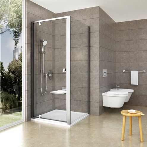 CONCEPT PIVOT STYLE PT-PPS boční stěna 100x190 cm, lesklý chrom/čiré sklo 90GA0C00Z15 Obrázek - fotka