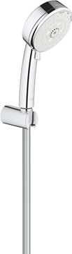 GROHE NEW TEMPESTA COSMOPOLITAN 100 sprchová souprava 3-dílná, ruční sprcha pr. 100 mm, 3 proudy, hadice, držák, Water Saving, chrom