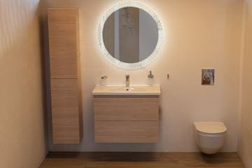 AMIRRO CROSSLINES zrcadlo 70 cm, s osvětlením 411-088 Obrázek - fotka