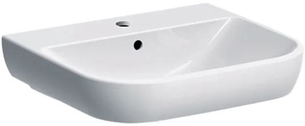 GEBERIT SMYLE umyvadlo 65 cm, s otvorem pro baterii a přepadem 500.230.01.1 Obrázek - Hlavní obrázek
