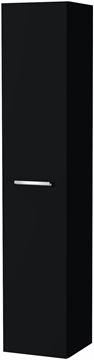 VILLEROY & BOCH VERITY DESIGN 2.0 vysoká skříňka 35x34,2x174,3 cm, 1 dvířka, panty vpravo, Black Matt