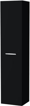 VILLEROY & BOCH VERITY DESIGN 2.0 vysoká skříňka 40x34,2x174,3 cm, 1 dvířka, panty vpravo, Black Matt