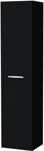 VILLEROY & BOCH VERITY DESIGN 2.0 vysoká skříňka 40x34,2x174,3 cm, 1 dvířka, panty vpravo, Black Matt