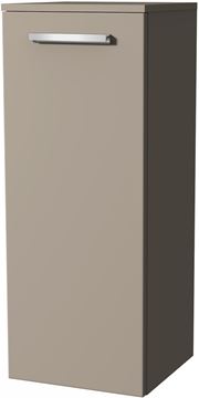 VILLEROY & BOCH VERITY DESIGN 2.0 nízká skříňka 35x34,3x88,8 cm, 1 dvířka, panty vpravo, Sandgrey Matt