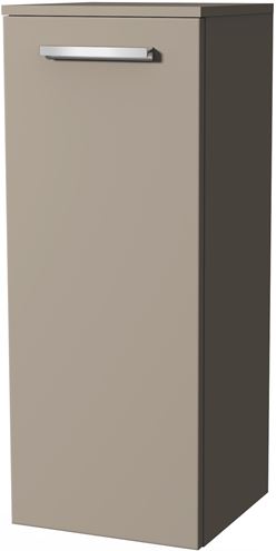 VILLEROY & BOCH VERITY DESIGN 2.0 nízká skříňka 35x34,3x88,8 cm, 1 dvířka, panty vpravo, Sandgrey Matt B08001VD Obrázek - Hlavní obrázek