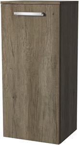 VILLEROY & BOCH VERITY DESIGN 2.0 nízká skříňka 40x34,3x88,8 cm, 1 dvířka, panty vpravo, Oak Nebraska