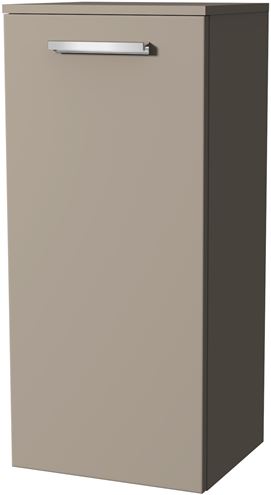 VILLEROY & BOCH VERITY DESIGN 2.0 nízká skříňka 40x34,3x88,8 cm, 1 dvířka, panty vpravo, Sandgrey Matt B08201VD Obrázek - Hlavní obrázek