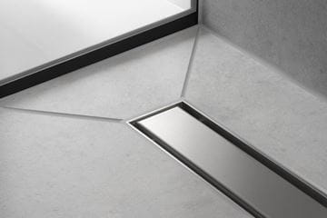 HANSGROHE 800 RAINDRAIN MATCH vrchní sada sprchového žlabu, s výškově stavitelným rámem, matná černá 56038670 Obrázek - fotka