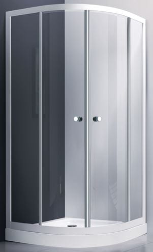EASY NEO T24290 sprchový kout 90x90 cm, R550, posuvné dveře, chrom/sklo transparent T24290 Obrázek - Hlavní obrázek