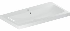 GEBERIT ICON LIGHT umyvadlo 90 cm, s otvorem pro baterii a přepadem, KeraTect