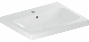 GEBERIT ICON LIGHT umyvadlo 60 cm, s otvorem pro baterii a přepadem, KeraTect