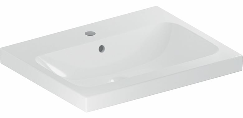 GEBERIT ICON LIGHT umyvadlo 60 cm, s otvorem pro baterii a přepadem, KeraTect 501.847.00.2 Obrázek - Hlavní obrázek