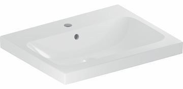GEBERIT ICON LIGHT umyvadlo 60 cm, s otvorem pro baterii a přepadem, KeraTect
