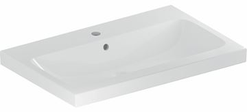 GEBERIT ICON LIGHT umyvadlo 75 cm, s otvorem pro baterii a přepadem, KeraTect