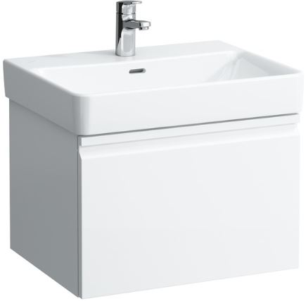 LAUFEN PRO S skříňka pod umyvadlo 57x45x39,7 cm, 1 zásuvka, matná bílá H4833710964631 Obrázek - Hlavní obrázek