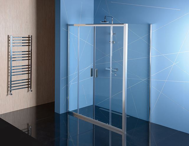 POLYSAN EASY LINE boční stěna 80x190 cm, aluchrom/čiré sklo EL3215 Obrázek - Hlavní obrázek