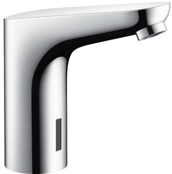 HANSGROHE FOCUS umyvadlová senzorová baterie pro jednu vodu, napájení z baterie, EcoSmart, chrom