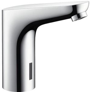 HANSGROHE FOCUS umyvadlová senzorová baterie pro jednu vodu, napájení z baterie, EcoSmart, chrom