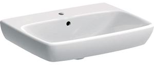 GEBERIT SELNOVA SQUARE umyvadlo 65 cm, s otvorem pro baterii a přepadem