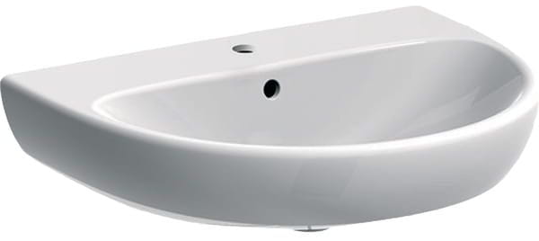GEBERIT SELNOVA umyvadlo 60 cm, s otvorem pro baterii a přepadem 500.305.01.7 Obrázek - Hlavní obrázek