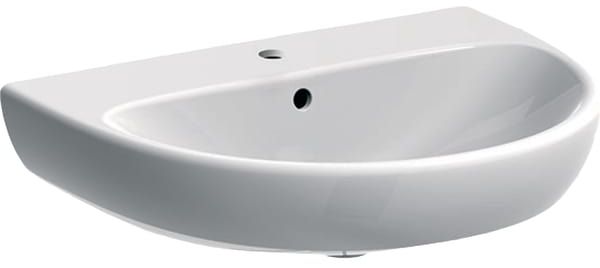 GEBERIT SELNOVA umyvadlo 65 cm, s otvorem pro baterii a přepadem 500.297.01.7 Obrázek - Hlavní obrázek