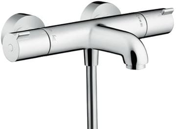 HANSGROHE ECOSTAT 1001 CL vanová nástěnná termostatická baterie, s přepínačem, chrom