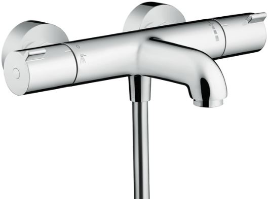 HANSGROHE ECOSTAT 1001 CL vanová nástěnná termostatická baterie, s přepínačem, chrom 13201000 Obrázek - Hlavní obrázek
