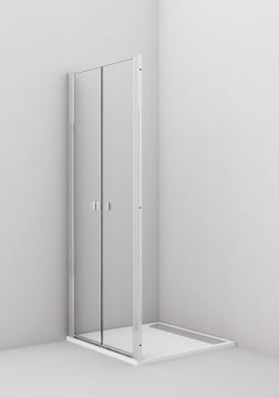 CONCEPT 200 sprchové dveře 100x200 cm, lítací, aluchrom/čiré sklo