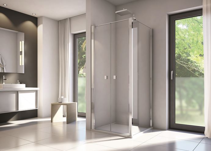 CONCEPT 200 CONT2 boční stěna 100x200 cm, aluchrom/čiré sklo CONT21005007 Obrázek - fotka