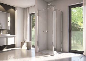 CONCEPT 200 CONT2 boční stěna 100x200 cm, aluchrom/čiré sklo CONT21005007 Obrázek - fotka