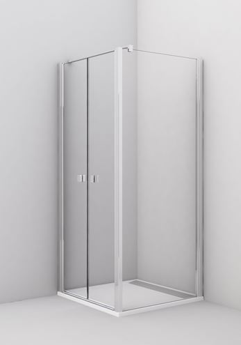 CONCEPT 200 CONT2 boční stěna 100x200 cm, aluchrom/čiré sklo CONT21005007 Obrázek - fotka