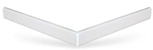 ROTH FLAT KVADRO 900 čelní panel 900mm, čtverec, krycí, akrylátový, bílá