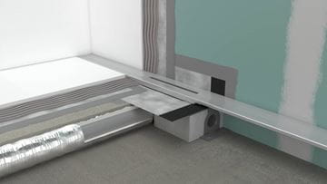 HANSGROHE 1000 RAINDRAIN FLEX vrchní sada sprchového žlabu, zkracovatelný, pro instalaci ke stěně, matná černá 56053670 Obrázek - fotka