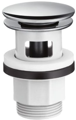 HANSGROHE umyvadlová výpust, click-clack, s přepadem, chrom 50105000 Obrázek - Hlavní obrázek