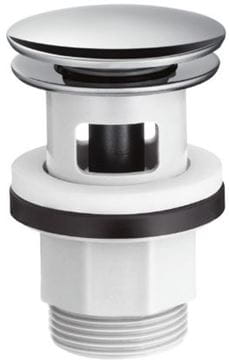 HANSGROHE umyvadlová výpust, click-clack, s přepadem, chrom