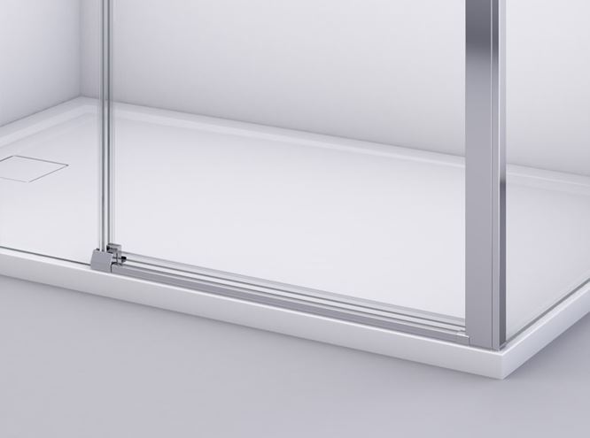 RONAL DIVERA D22S2B sprchové dveře 120x200 cm, posuvné, aluchrom/čiré sklo D22S2B 120 50 07 Obrázek - fotka