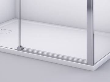 RONAL DIVERA D22S2B sprchové dveře 140x200 cm, posuvné, aluchrom/čiré sklo D22S2B 140 50 07 Obrázek - fotka