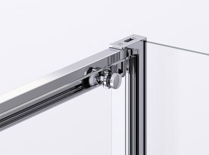 RONAL DIVERA D22S2B sprchové dveře 140x200 cm, posuvné, aluchrom/čiré sklo D22S2B 140 50 07 Obrázek - fotka