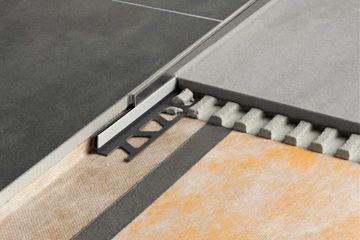 SCHLÜTER SYSTEMS SHOWERPROFILE-SPS 100 spádový klín 10mm/2m, ocel V4A kartáčovaná