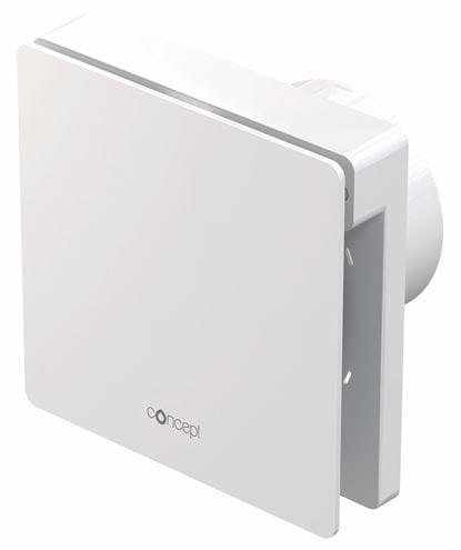 CONCEPT SILENZIO 100 VK NF axiální ventilátor 100 mm, nástěnný/stropní, s časovačem a čidlem vlhkosti 11238 Obrázek - Hlavní obrázek