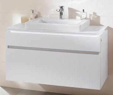 VILLEROY & BOCH SUBWAY 2.0 umyvadlo 65 cm, s otvorem pro baterii a přepadem, CeramicPlus, broušené, alpská bílá 7113KGR1 Obrázek - fotka