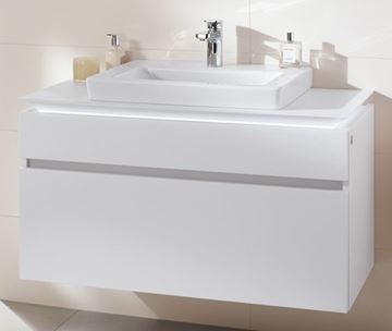 VILLEROY & BOCH SUBWAY 2.0 umyvadlo 65 cm, s otvorem pro baterii a přepadem, broušené, alpská bílá 7113KG01 Obrázek - fotka
