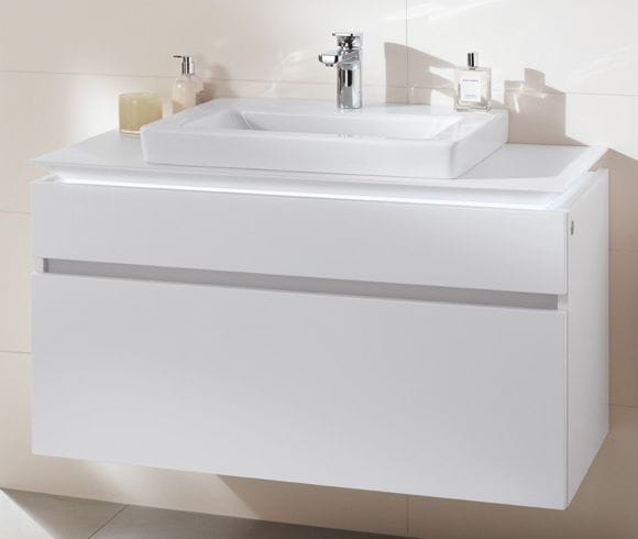VILLEROY & BOCH SUBWAY 2.0 umyvadlo 65 cm, s otvorem pro baterii a přepadem, broušené, alpská bílá 7113KG01 Obrázek - fotka