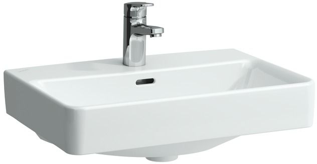 LAUFEN PRO S umyvadlo 55 cm, s otvorem pro baterii a přepadem, LCC H8189584001041 Obrázek - Hlavní obrázek