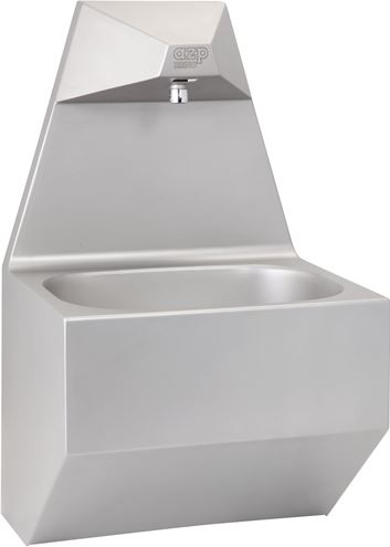 AZP BRNO umyvadlo 41 cm, se senzorovou baterií s regulací teploty, napájení z baterie, nerez AUM 011.2B Obrázek - Hlavní obrázek