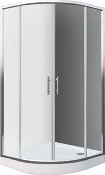 EASY ELR2 800 LH/CS sprchový kout 80x80 cm, R550, posuvné dveře, brillant/transparent