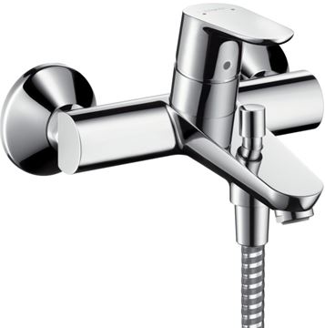 HANSGROHE FOCUS vanová nástěnná baterie, s přepínačem, chrom