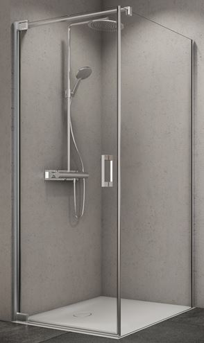 CONCEPT 300 STYLE boční stěna 90x200 cm, aluchrom/čiré sklo CO3PT6P 090 50 07 Obrázek - fotka