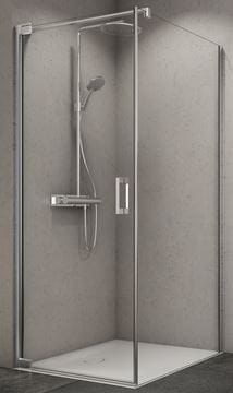 CONCEPT 300 STYLE boční stěna 100x200 cm, aluchrom/čiré sklo CO3PT6P 100 50 07 Obrázek - fotka